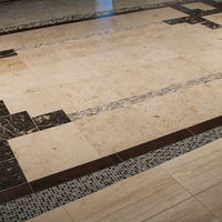 MSI Emperador Dark Marble — surface detail in natural tonality