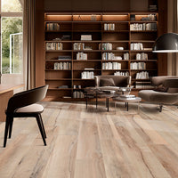 MSI Kallum Akadia Luxury Vinyl Plank Flooring — surface detail in natural tonality