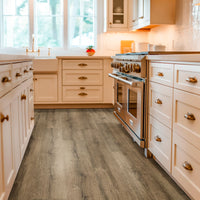 MSI Kallum Walnut Waves Luxury Vinyl Plank Flooring — surface detail in walnut tonality