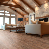 MSI Kallum Fauna Luxury Vinyl Plank Flooring — surface detail in natural tonality