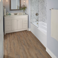 MSI Katavia Reclaimed Oak Luxury Vinyl Plank Flooring — surface detail in natural tonality