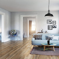 MSI Katavia Reclaimed Oak Luxury Vinyl Plank Flooring — surface detail in natural tonality