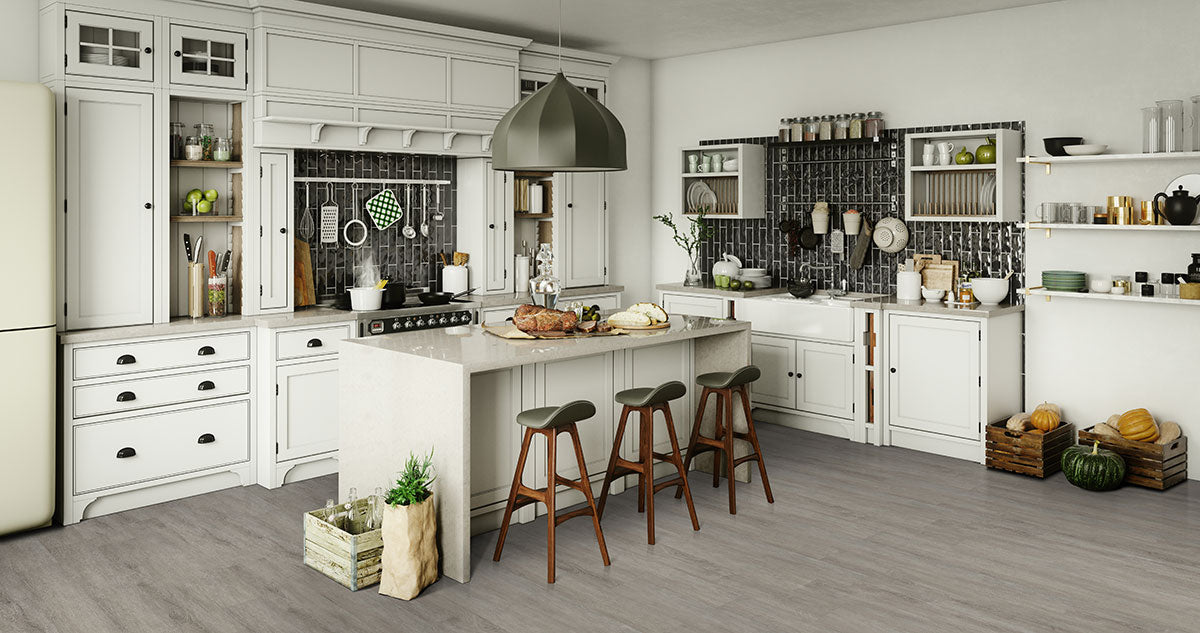 MSI Katavia Twilight Oak Luxury Vinyl Plank Flooring — surface detail in natural tonality