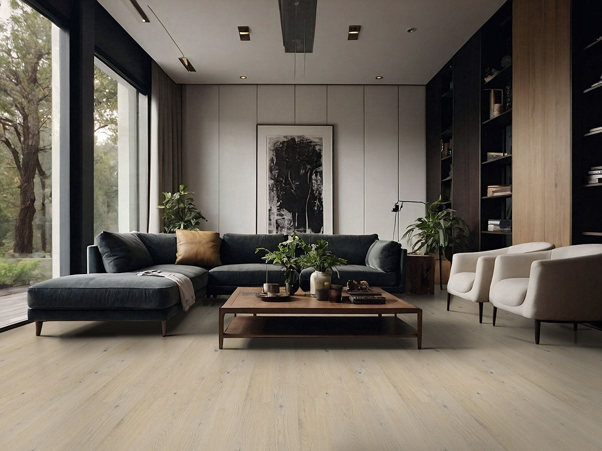 MSI Kelmore Lazura Engineered Hardwood Flooring — surface detail in natural tonality