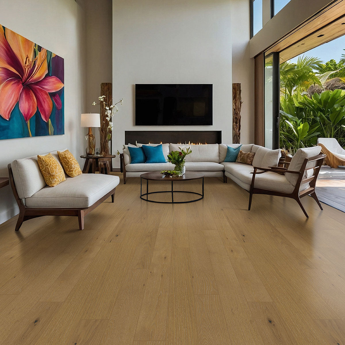 MSI Kelmore Mesa Ridge Engineered Hardwood Flooring — surface detail in natural tonality