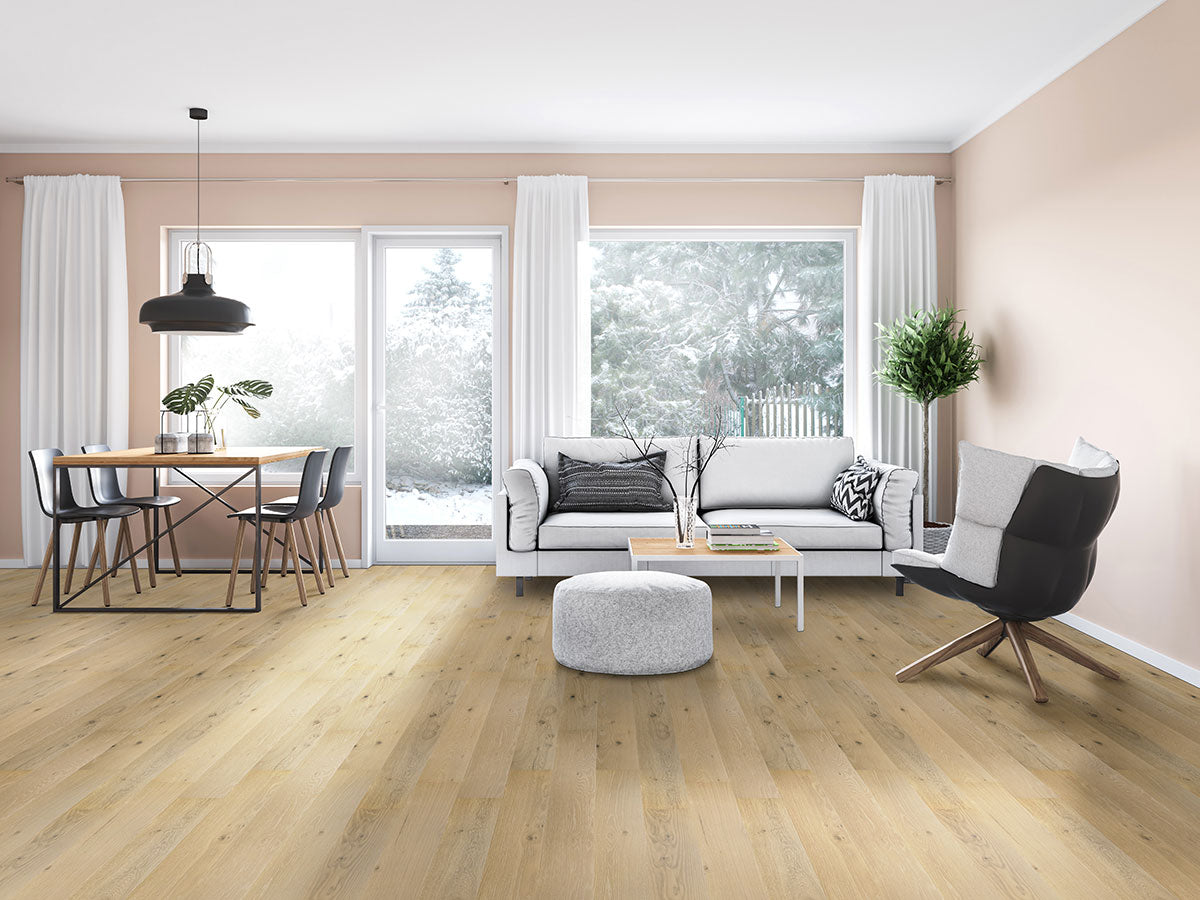 MSI Woodhills Kings Buff Wood Flooring — surface detail in natural tonality