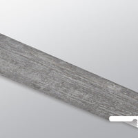 MSI Andover Kingsdown Gray End Cap — surface detail in gray tonality