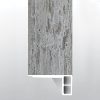 MSI Andover Kingsdown Gray Flush Stair Nose Eased Edge