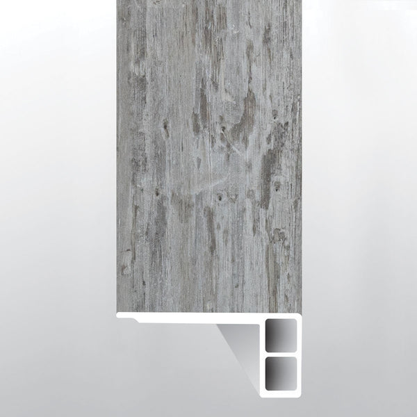 MSI Andover Kingsdown Gray Flush Stair Nose Eased Edge