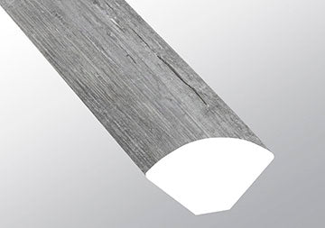 MSI Andover Kingsdown Gray Quarter Round — Flooring Trim in gray tonality