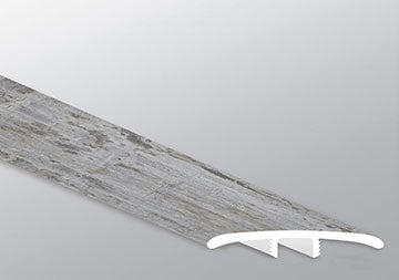 MSI Andover Kingsdown Gray T-Molding — Flooring Trim in gray tonality