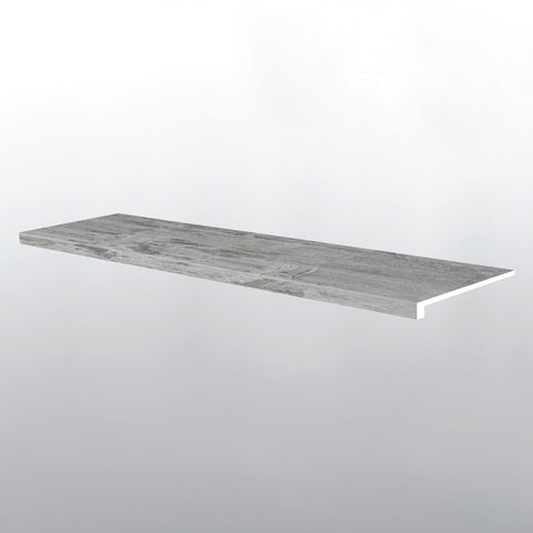 MSI Andover Kingsdown Gray Stair Tread Eased Edge