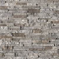 MSI Knoxville Gray Terrado — Manufactured Stone Veneer in gray tonality