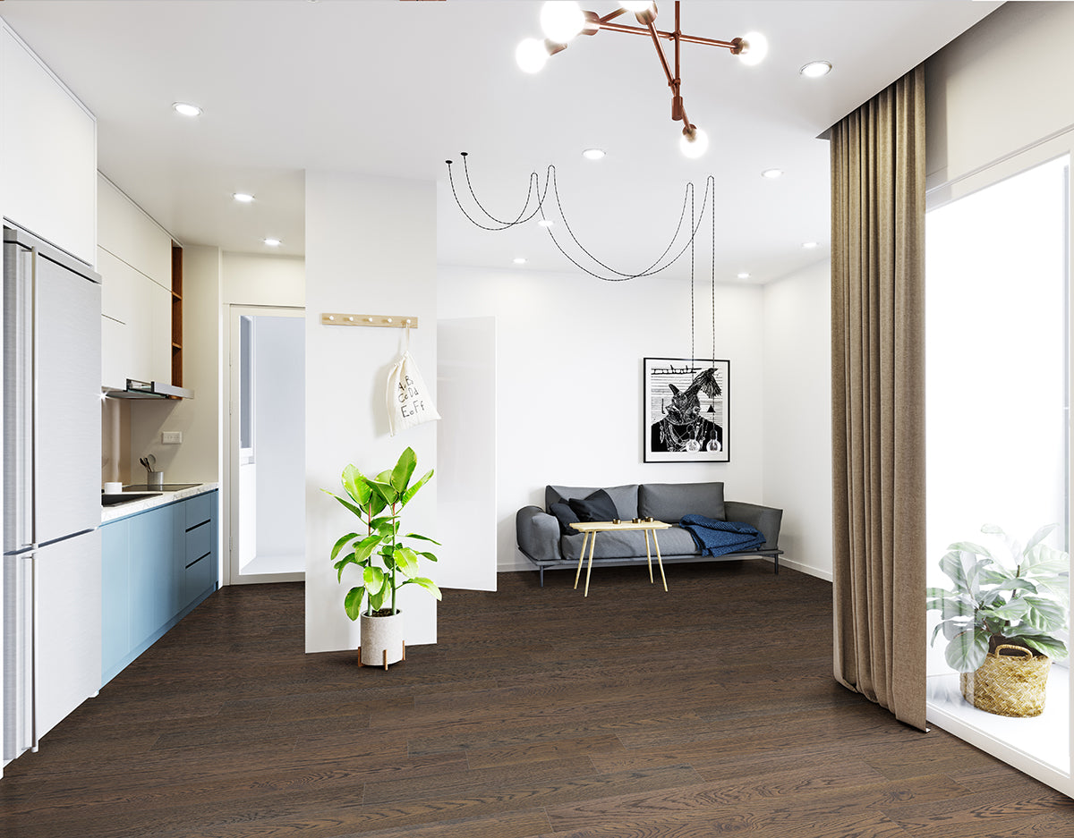 MSI Ladson Thornburg Engineered Hardwood Flooring — surface detail in natural tonality