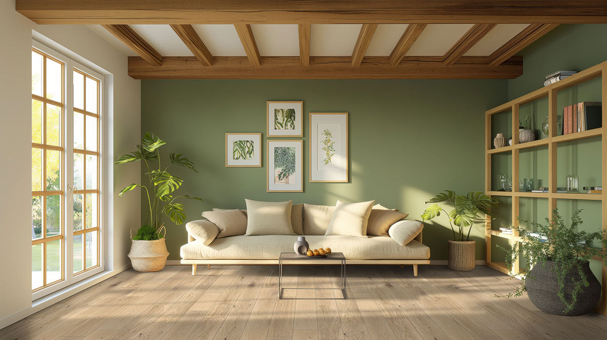 MSI Ladson Tualatin Blonde Engineered Hardwood Flooring — surface detail in blonde tonality