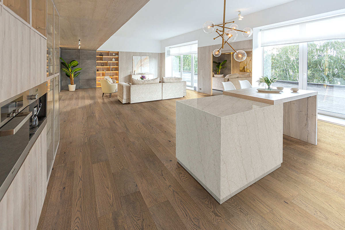 MSI Ladson Wayland Engineered Hardwood Flooring — surface detail in natural tonality
