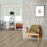 MSI Studio Lark Luxury Vinyl Plank Flooring — surface detail in natural tonality