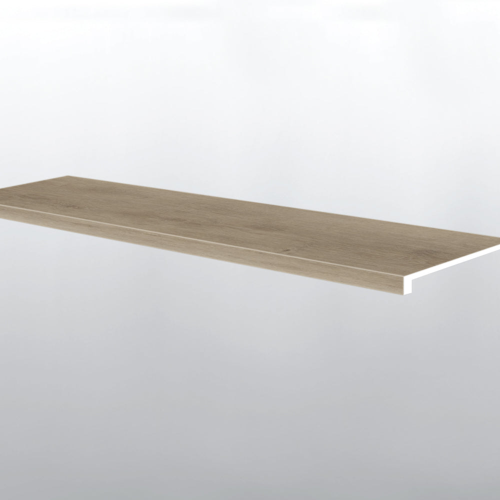 MSI Studio Lark Stair Tread Eased Edge — Flooring Trim color-matched flooring trim molding