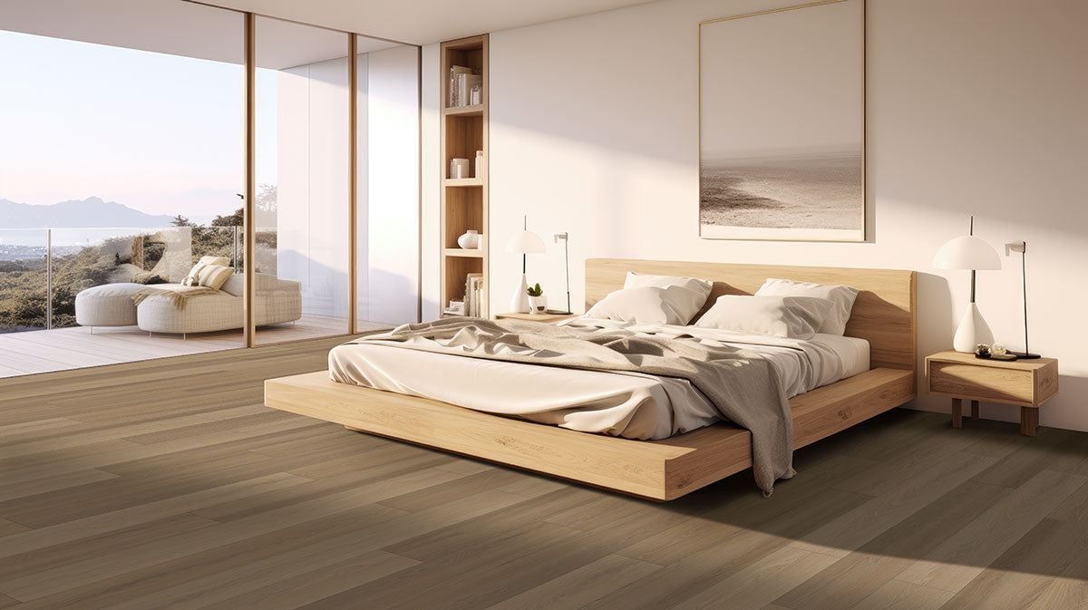 MSI Laurel Reserve Larkin Luxury Vinyl Plank Flooring — surface detail in natural tonality