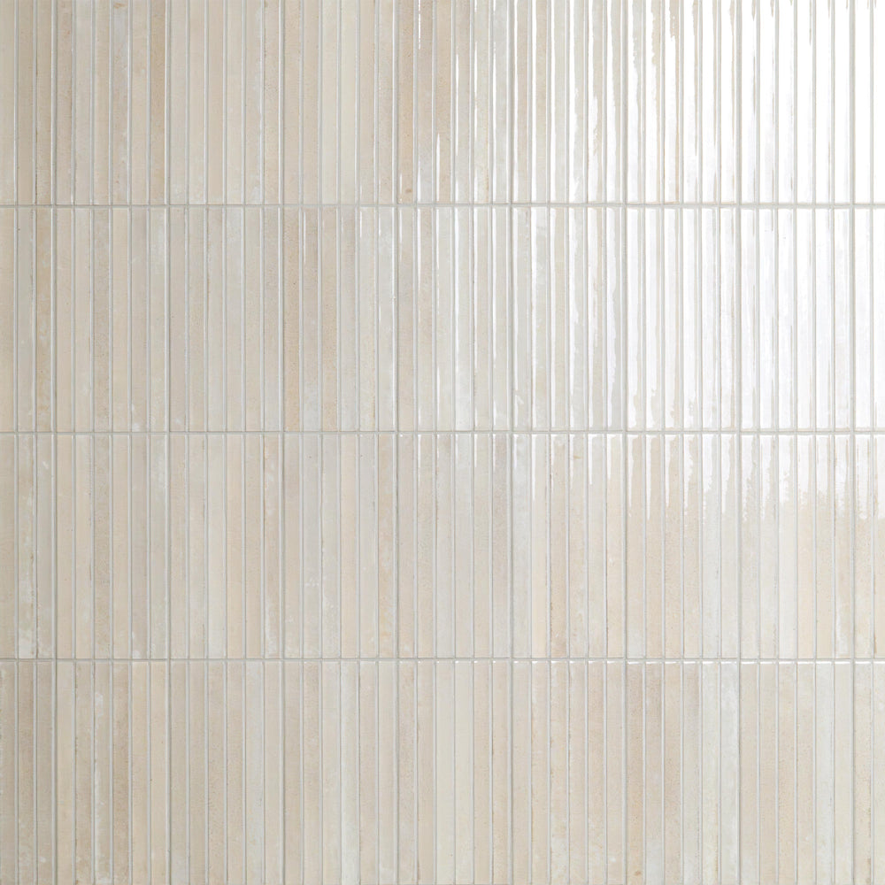 MSI Gems Latte Fluted Tile — Porcelain Wall Tile 5x10 glossy