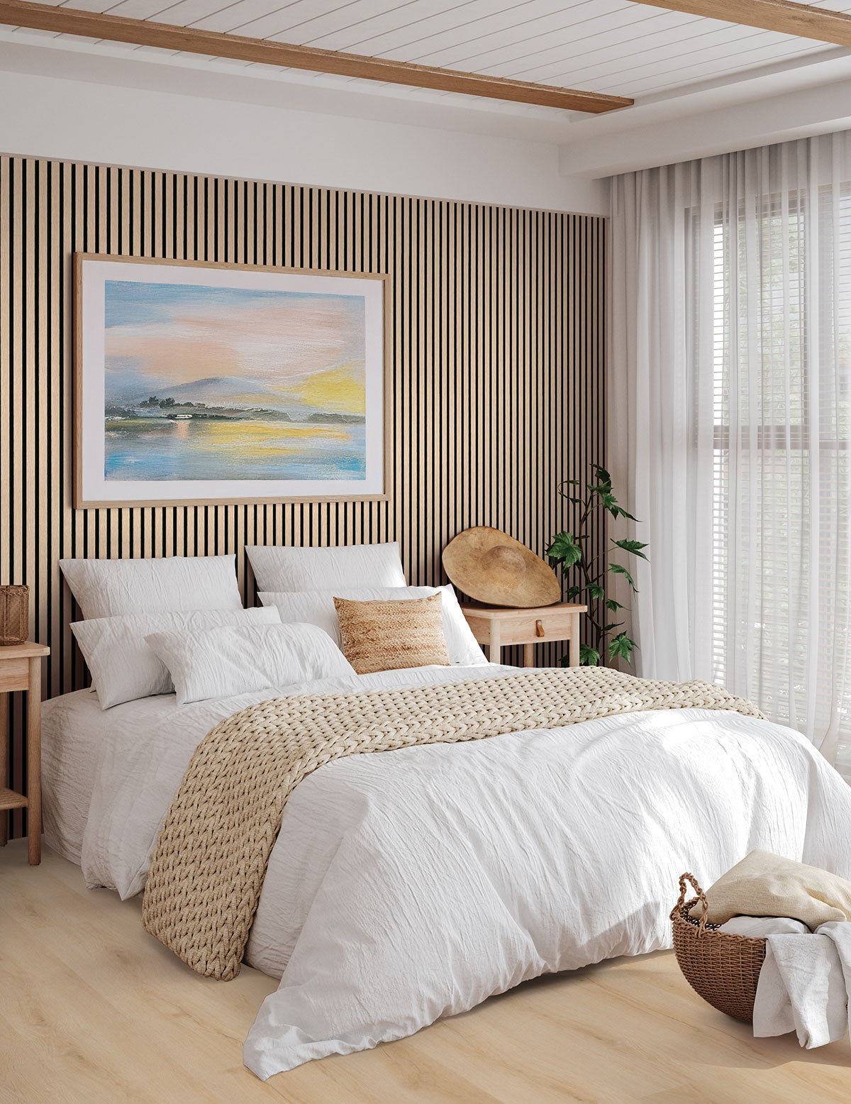 MSI Laurel Fallonton Luxury Vinyl Plank Flooring — surface detail in natural tonality