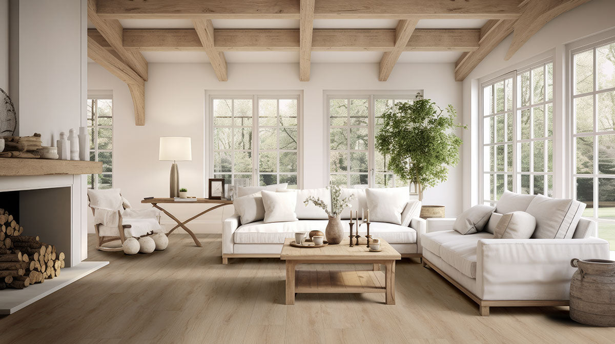 MSI Laurel Reserve Fallonton Luxury Vinyl Plank Flooring — surface detail in natural tonality