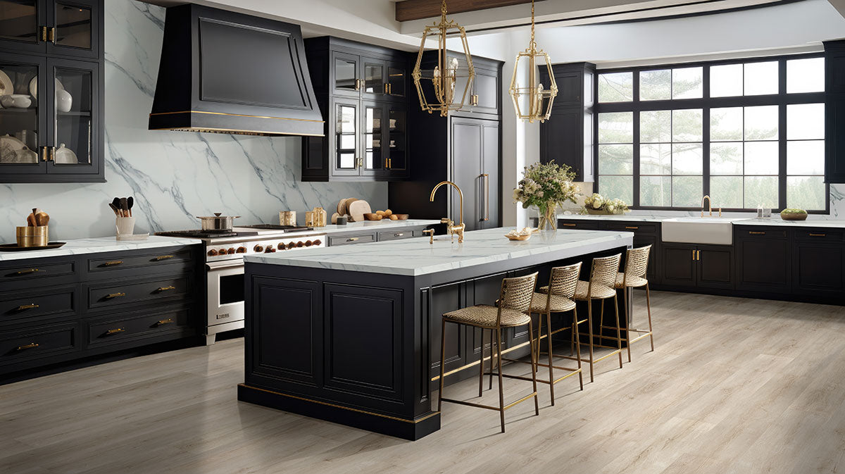 MSI Laurel Shasta Grove Luxury Vinyl Plank Flooring — surface detail in natural tonality