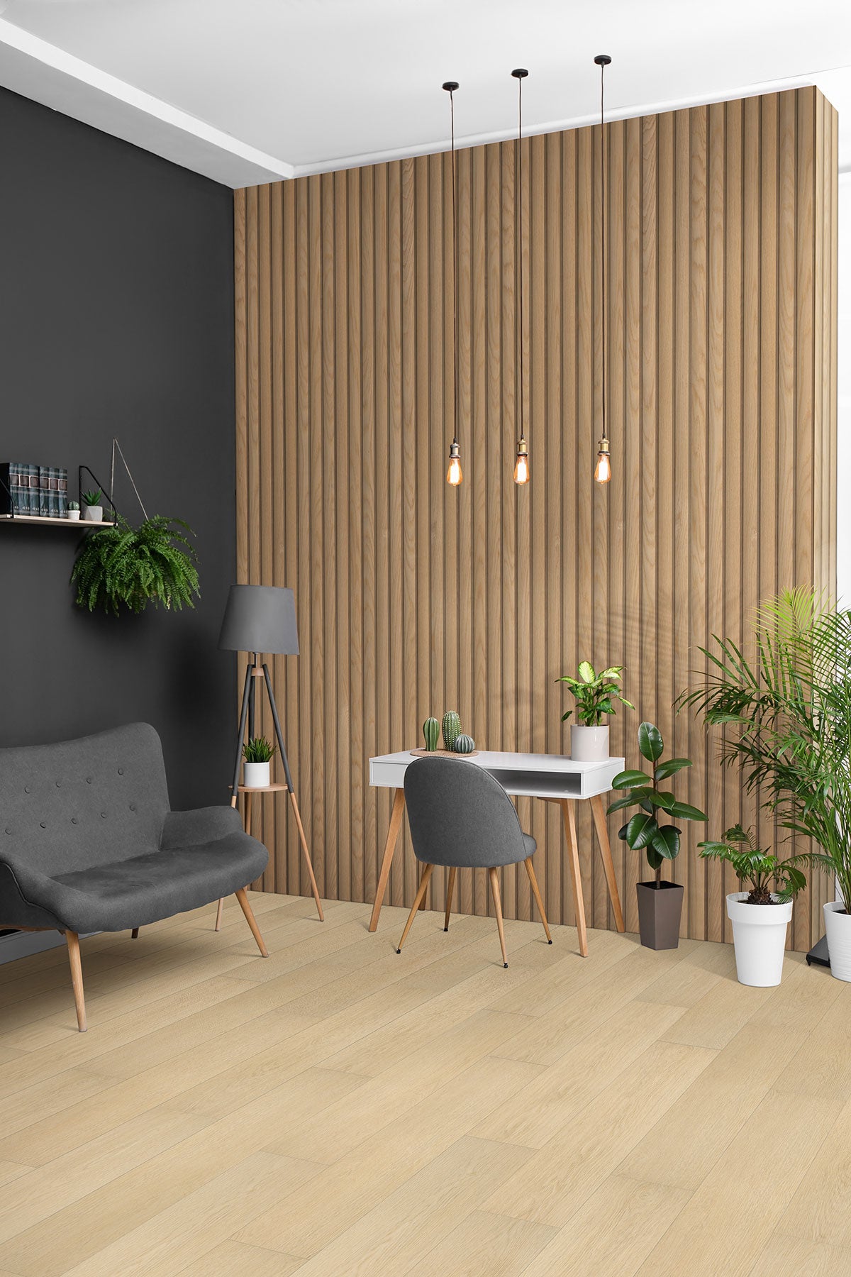 MSI Laurel Malta Luxury Vinyl Plank Flooring — surface detail in natural tonality