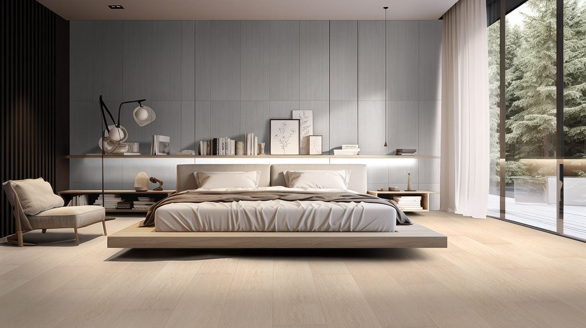 MSI Laurel Reserve Malta Luxury Vinyl Plank Flooring — surface detail in natural tonality