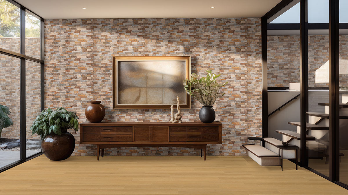 MSI Laurel Reserve Selbourne Luxury Vinyl Plank Flooring — surface detail in natural tonality