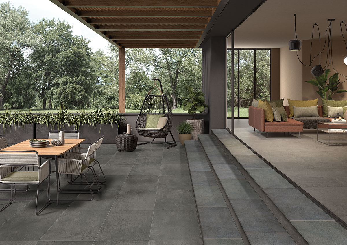 MSI Legions Midnight Montage Porcelain Coping — surface detail in natural tonality