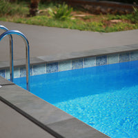 MSI Legions Midnight Montage Porcelain Coping — surface detail in natural tonality