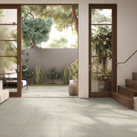 MSI Livingstyle Beige Porcelain Paver — surface detail in beige tonality