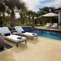 MSI Livingstyle Cream Porcelain Paver — surface detail in cream tonality