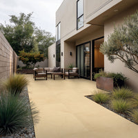 MSI Livingstyle Cream Porcelain Paver — surface detail in cream tonality