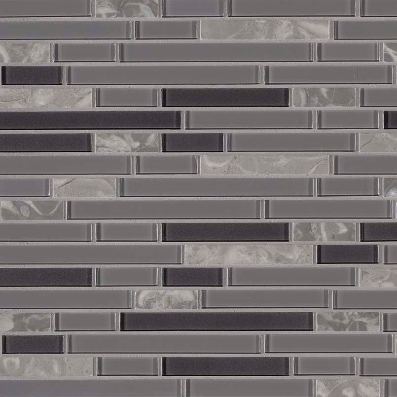 MSI Lorena Grigio Interlocking 4mm — detail