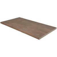 MSI Lucas Betulla Porcelain Coping — Pool Coping double-bullnose quarried marble pool edge