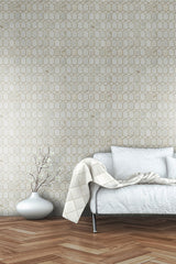 MSI Luxor Royal Link Gold Pattern Tile