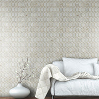 MSI Luxor Royal Link Gold Pattern Tile — surface detail in gold tonality