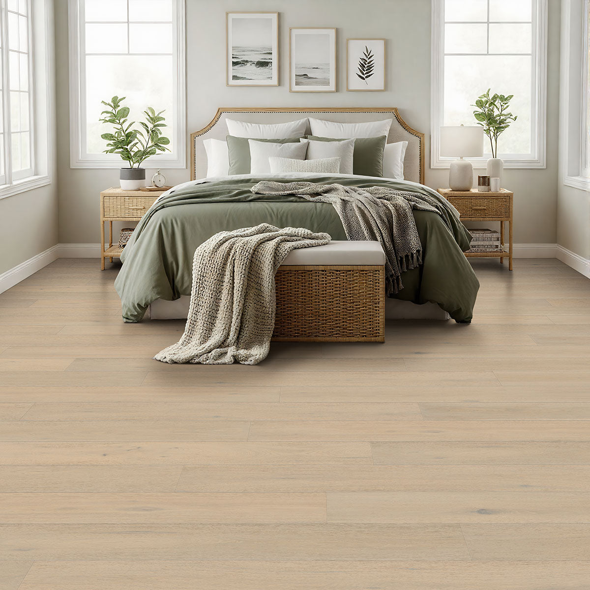 MSI Ladson Mable Engineered Hardwood Flooring — surface detail in natural tonality