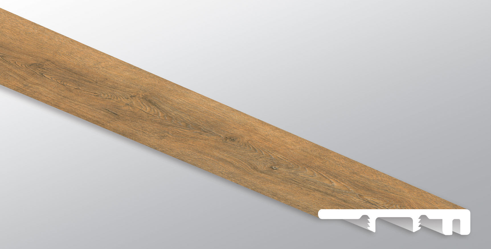 MSI Wayne Parc Macland End Cap — Flooring Trim color-matched flooring trim molding