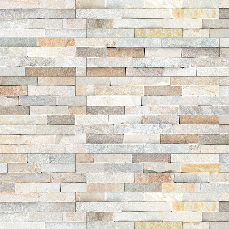 MSI Malibu Gold Rockmount — Rockmount Stone Veneer in gold tonality