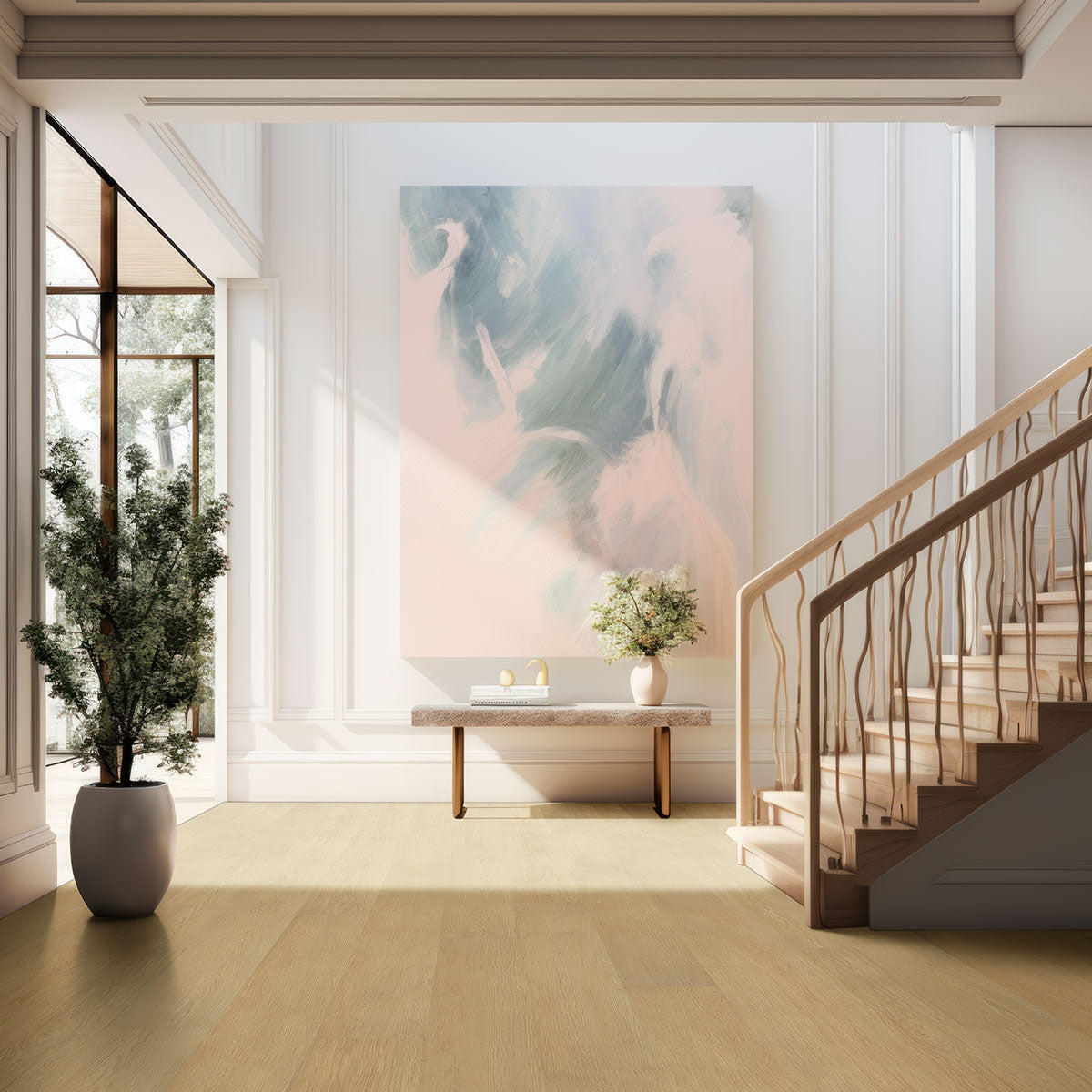MSI Laurel Reserve Malta Luxury Vinyl Plank Flooring — surface detail in natural tonality