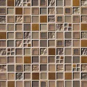 Manhattan Blend Glass & Metal Tile