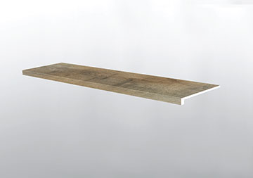 MSI Ashton Maracay Brown Stair Tread Eased Edge