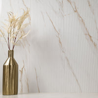 MSI Urbanslat Marmi Gold 16 x 48 Satin — surface detail in gold tonality