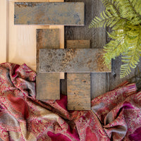 MSI Marza Rust Subway Tile — surface detail in rust tonality