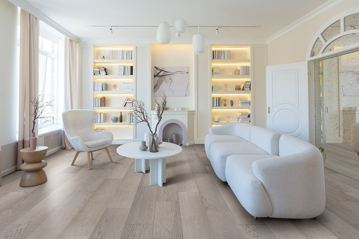 MSI Mccarran Bourland Engineered Hardwood Flooring — surface detail in natural tonality