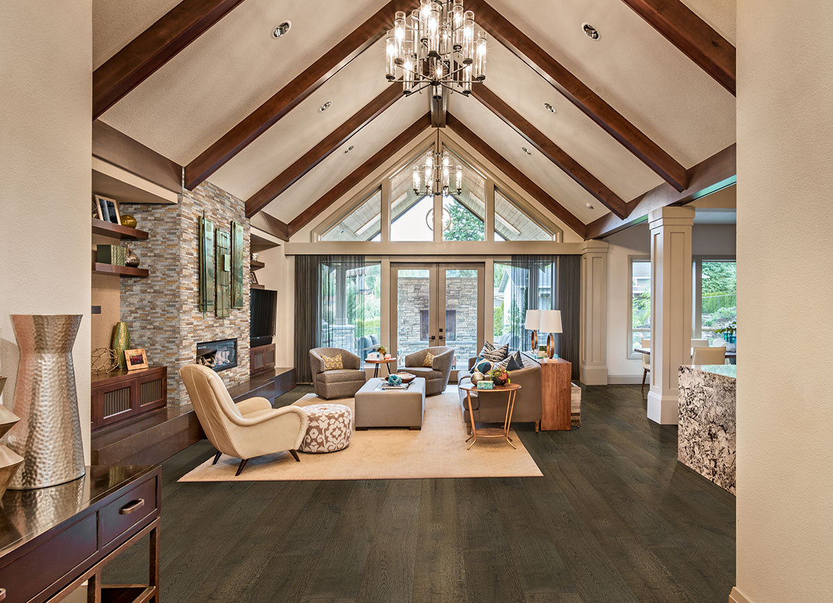 MSI Mccarran Thornburg Engineered Hardwood Flooring — surface detail in natural tonality