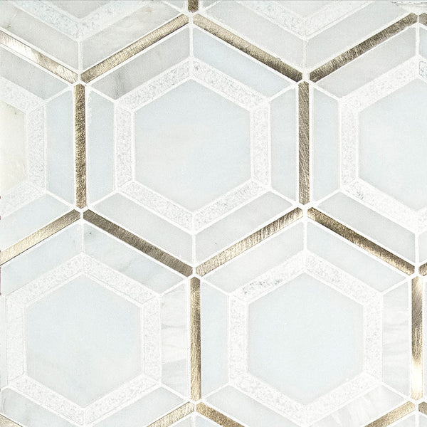 MSI Luxor Medici Gold Backsplash Tile